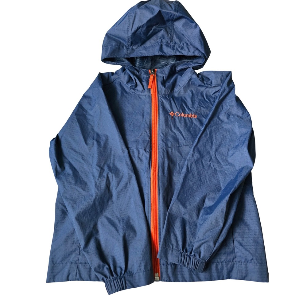 Columbia Gorpcore Hooded Windbreaker Rain Jacket Youth XXS (4/5)